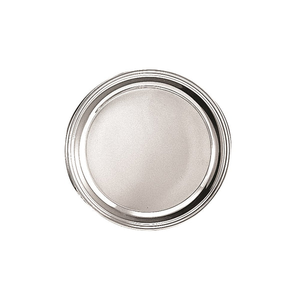 Silver-plated 10 Inch Round Tray