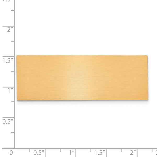 3/4 x 2 1/8 Copper Alum Plates-Set of 6