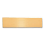 1/2 x 2 Copper Aluminum Plates-Set of 6