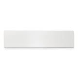 1/2 x 2 Polished Aluminum Plates-Set of 6