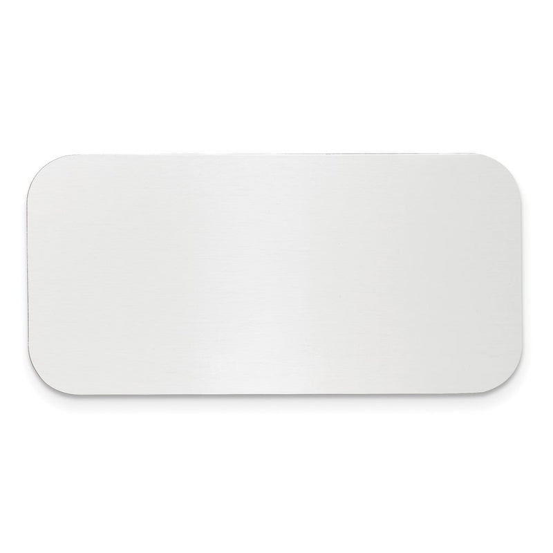 1 X 2 Polished Aluminum Plates-Set of 6