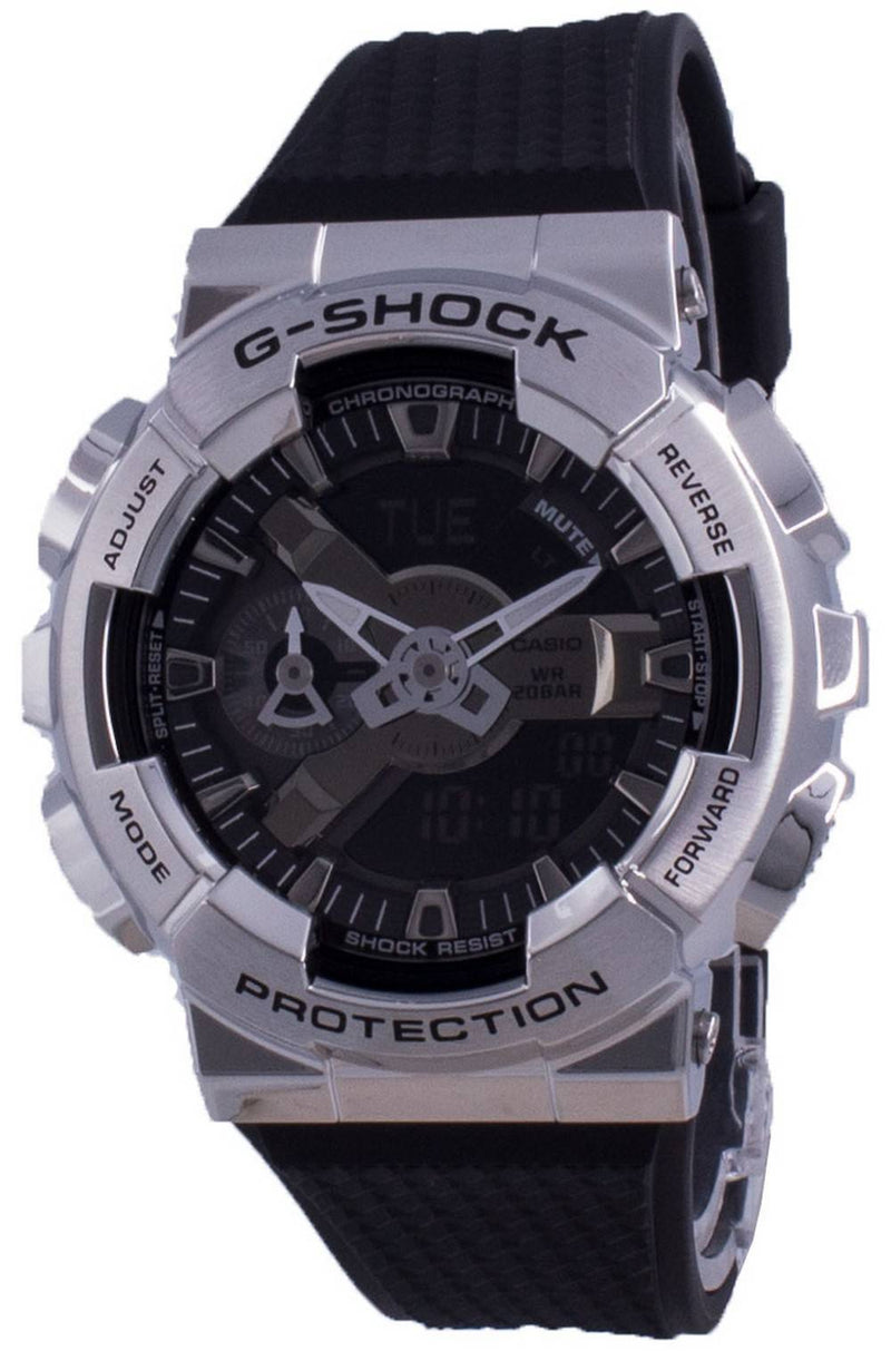 Casio G-Shock Black Dial GM-110-1A GM110-1 200M Men's Watch