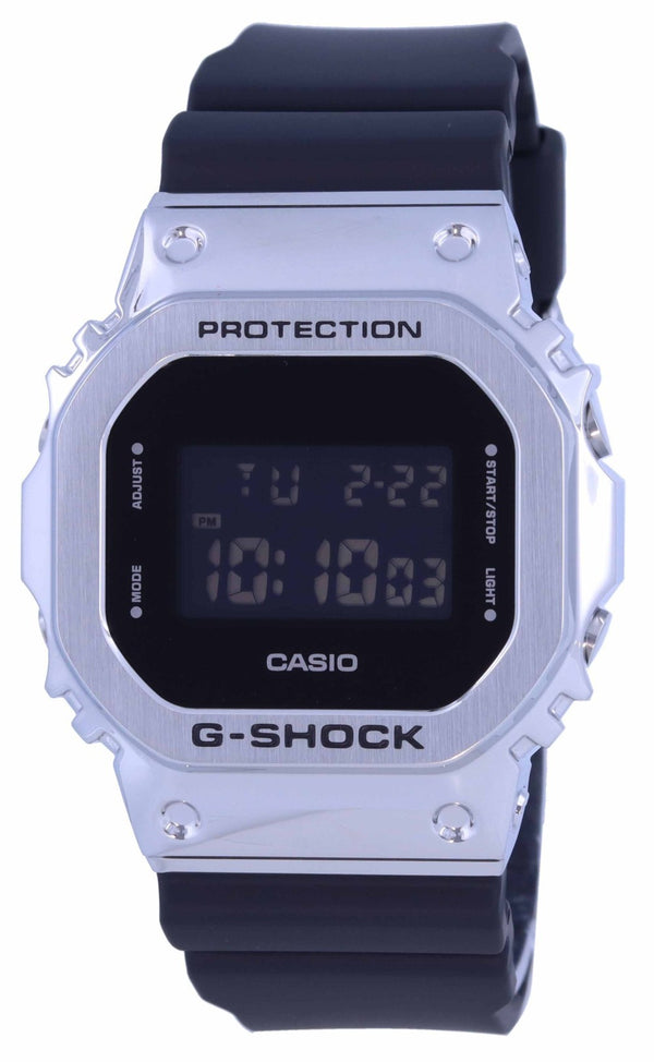 Casio G-Shock Resin Strap Digital GM-5600-1 GM5600-1 200M Men's Watch