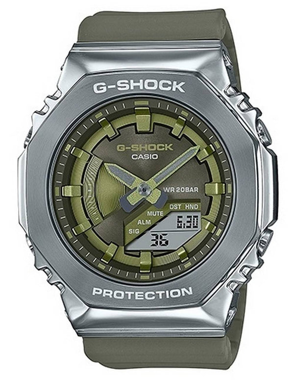Casio G-Shock World Time Resin Strap Analog Digital GM-S2100-3A GMS2100-3 200M Women's Watch