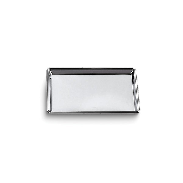 Nickel-plated 12x8 Rectangular Tray