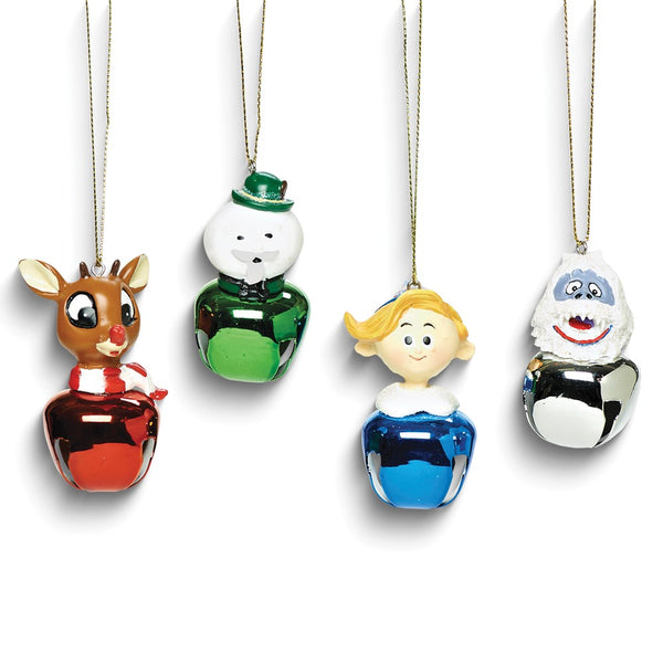 4-Piece Rudolph and Friends Jingle Buddy Ornaments