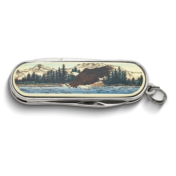 Barlow Designs Color Streaking Eagle Multifunction Pocket Knife