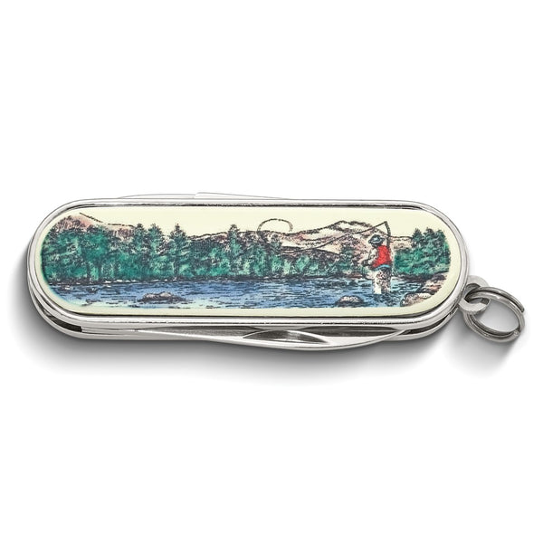 Barlow Designs Color Fisherman Multifunction Pocket Knife