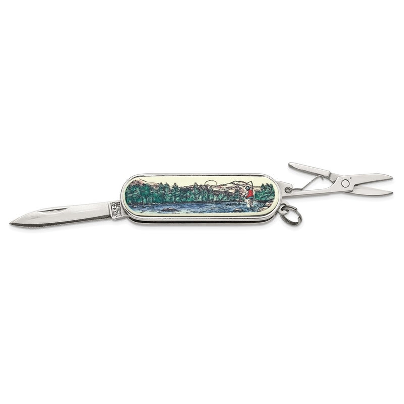 Barlow Designs Color Fisherman Multifunction Pocket Knife