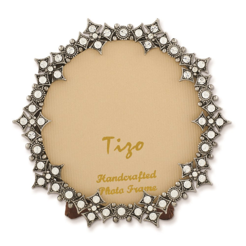 Jewel-tone 3in Round Photo Frame