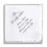 Lillian Rose TO MY MOM with Sentiment Cotton Hankie