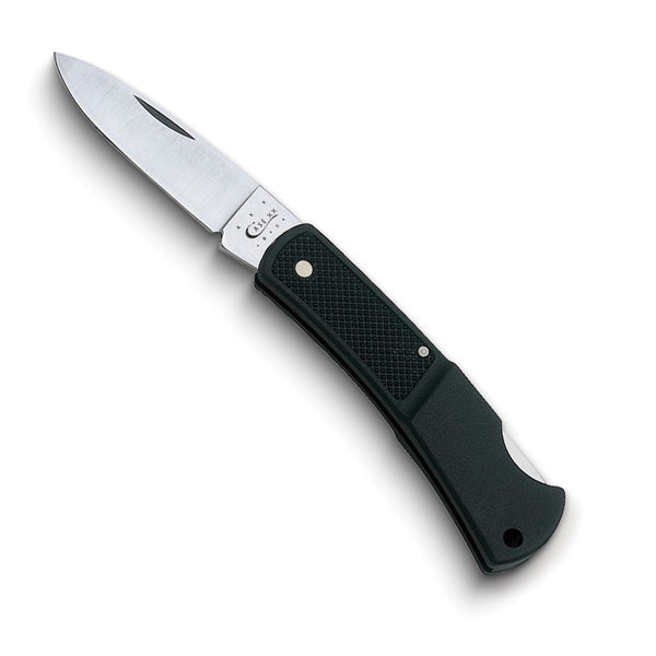 Case Caliber Small Lockback Lightweight Zytel Handle Pocket Knife with Tru-Sharp Stainless Steel Blade