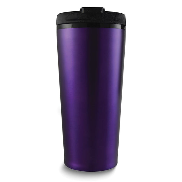 Stainless Steel Purple Engraveable 16 ounce Travel Tumbler
