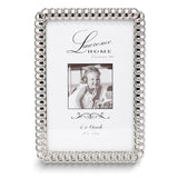 4x6 Eternity Rings Silver-tone Metal Picture Frame