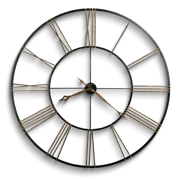 Howard Miller Postema Iron Finish Quartz Wall Clock