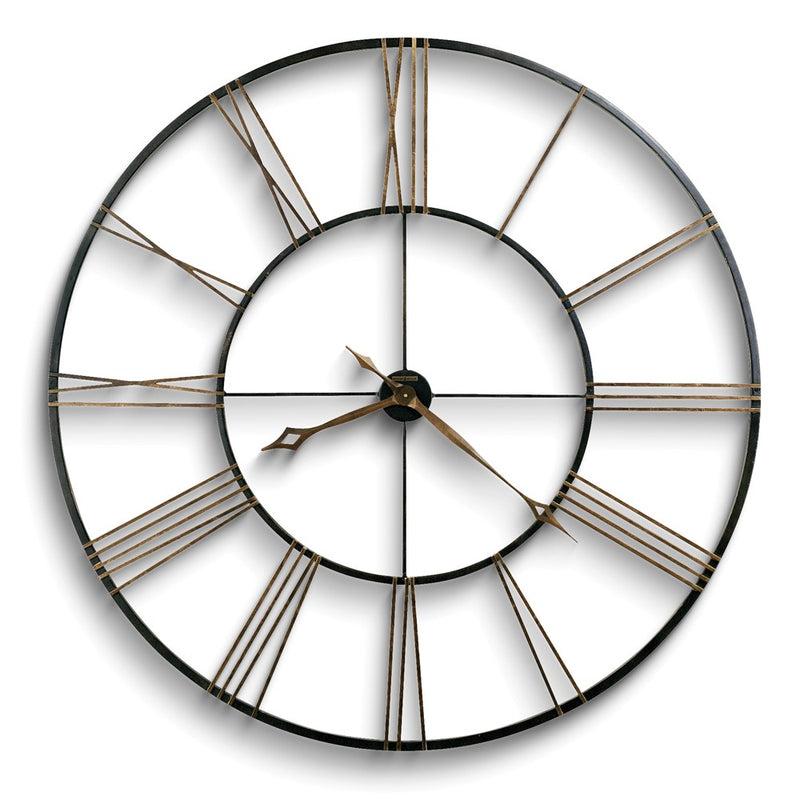 Howard Miller Postema Iron Finish Quartz Wall Clock
