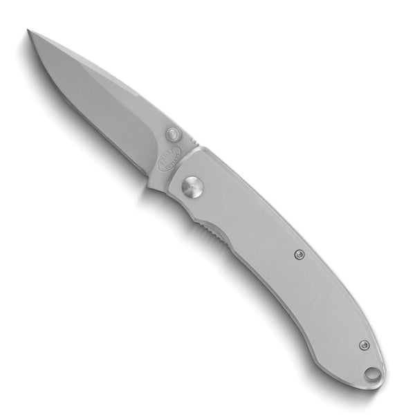 Frost Cutlery Stainless Steel Silver Shadow Locking Pocket Knife