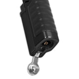 Vertigo Renegade Anodized Black Matte Quad Flame Torch Lighter with Fold-out Cigar Punch