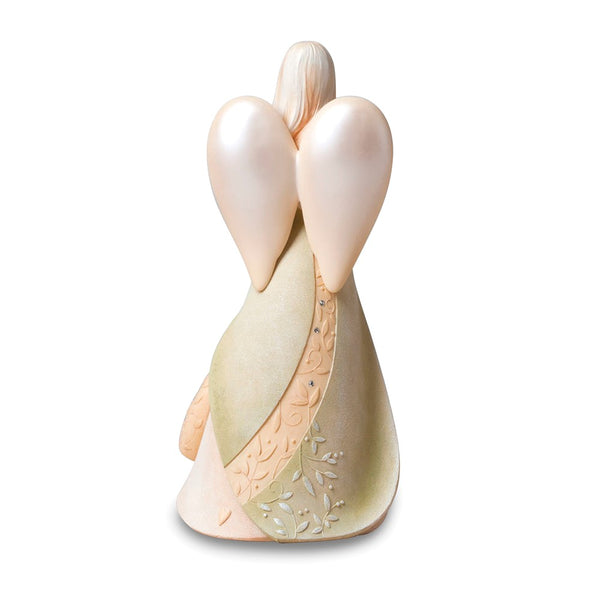 Foundations Retirement Angel Stone Resin Figurine