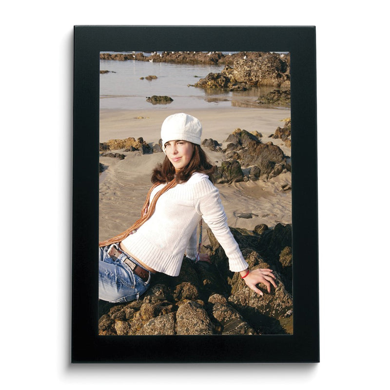 Black Aluminum 4 x 6 Photo Frame