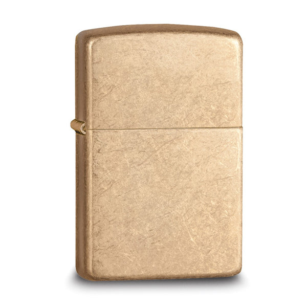 Zippo Armor Tumbled Brass Lighter