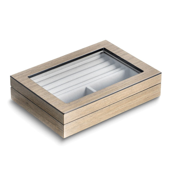 Grey Finish Wood Valet Box