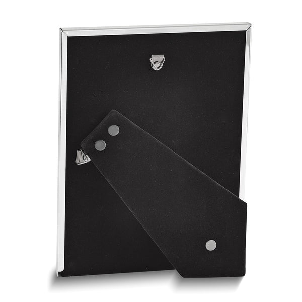 Silver-plated Lacquer-coated 4x6 Wide Edge Photo Frame