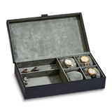 Black Leather Jewelry Box