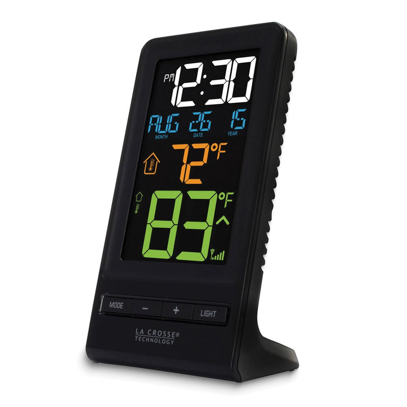 Wireless Color Temperature Station with Clock and Date