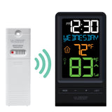 Wireless Color Temperature Station with Clock and Date