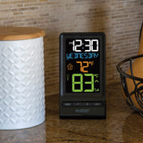 Wireless Color Temperature Station with Clock and Date