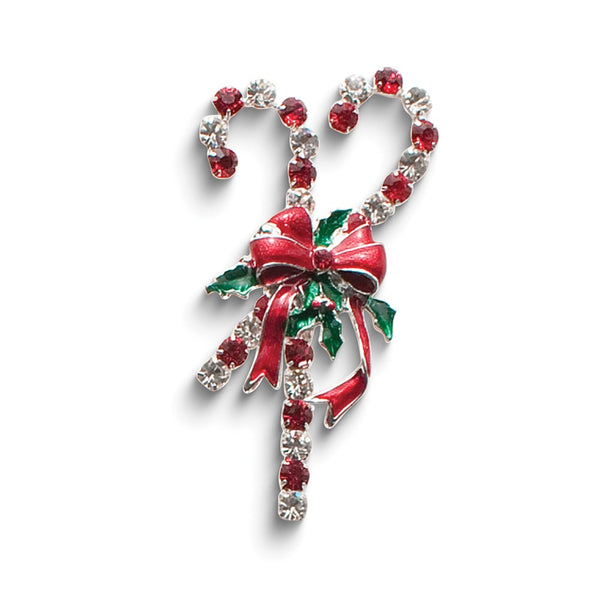 Crystal Candy Canes Story Pin