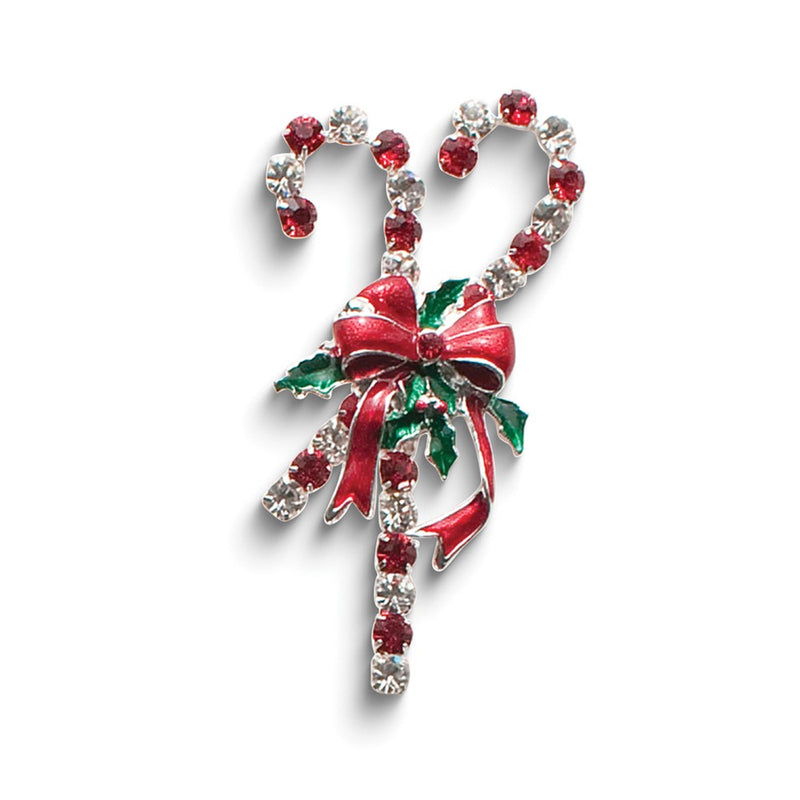 Crystal Candy Canes Story Pin