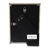 Gold-tone 5x7 Bamboo Metal Photo Frame