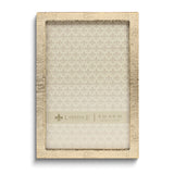 Gold-tone 4x6 Linen Texture Photo Frame