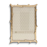 Gold-tone Metal 4x6 Branch Photo Frame