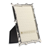 Silver-tone Metal 4x6 Branch Photo Frame