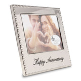 Silver-tone HAPPY ANNIVERSARY 4x6 Photo Frame