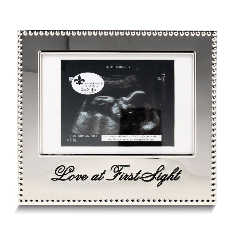 LOVE AT FIRST SIGHT 3.25x4.25 Opening Sonogram Frame