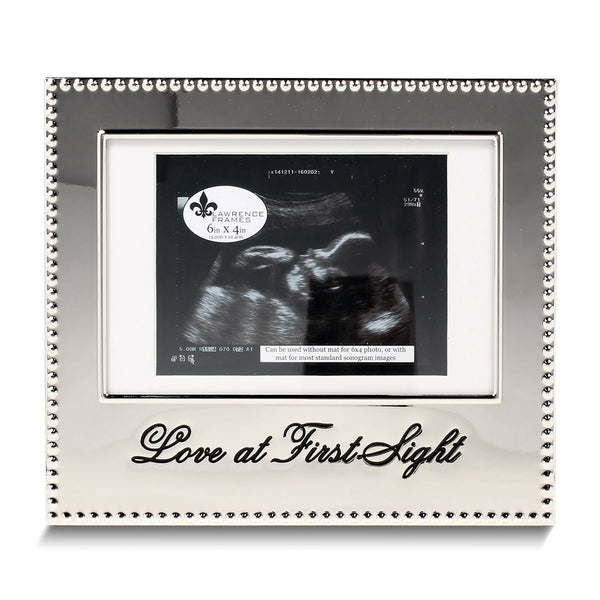 LOVE AT FIRST SIGHT 3.25x4.25 Opening Sonogram Frame