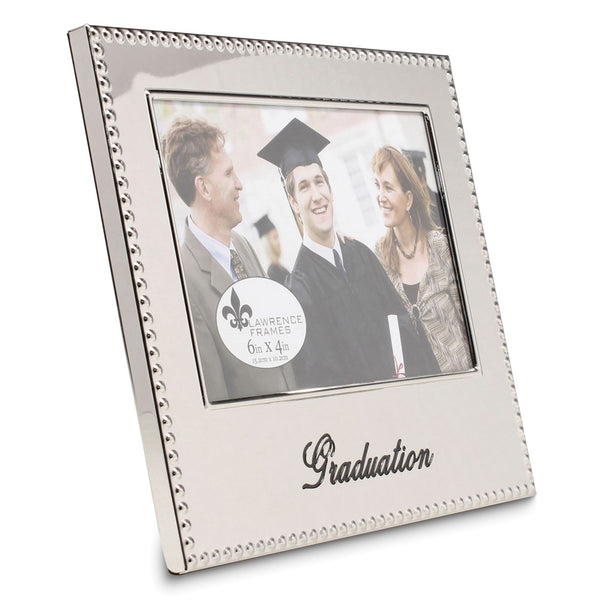 GRADUATION 4x6 Photo Silver-tone Frame