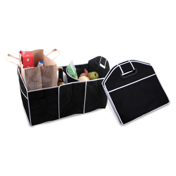 Black Poly Collapsible Trunk Organizer