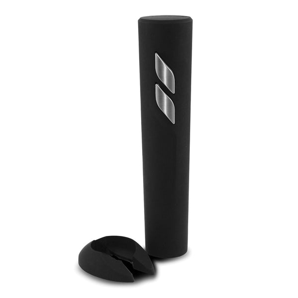 Rubberized Comfort Grip Electronic Wine Opener with Foil Cutter