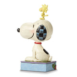 Peanuts Jim Shore MY BEST FRIEND Snoopy and Woodstock Figurine