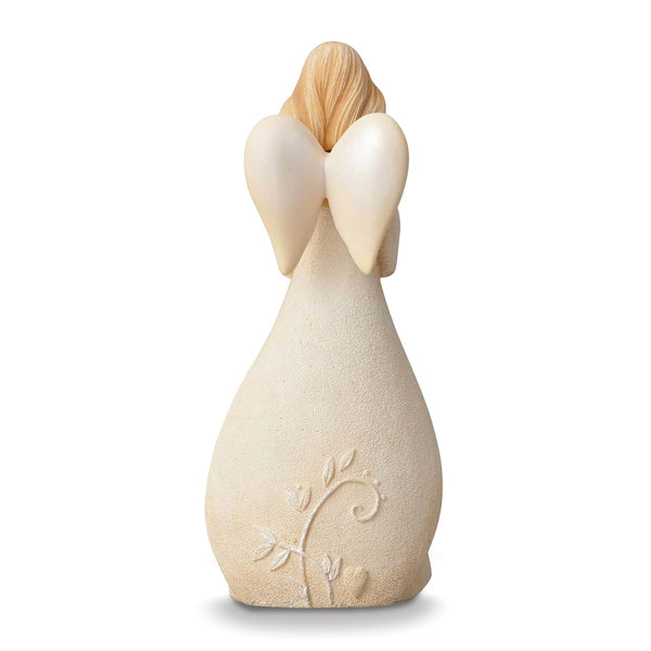 Foundations LOVE YOU MORE Hand-painted Resin Mini Angel Figurine