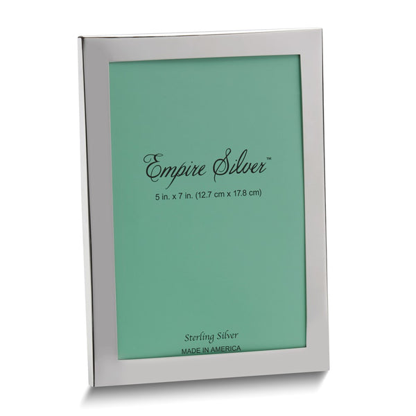 Empire Sterling Silver 5x7 Photo Frame
