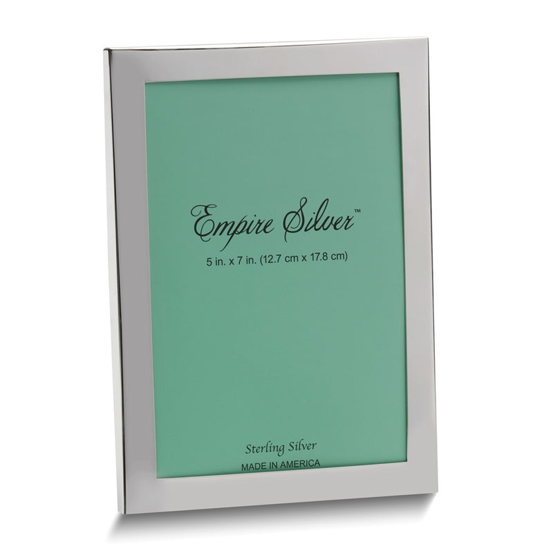 Empire Sterling Silver 5x7 Photo Frame