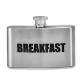 Stainless Steel (3 ounce Each) Breakfast, Lunch, Dinner 3 Piece Set of Flasks
