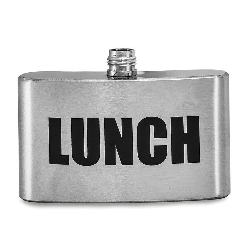 Stainless Steel (3 ounce Each) Breakfast, Lunch, Dinner 3 Piece Set of Flasks
