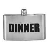 Stainless Steel (3 ounce Each) Breakfast, Lunch, Dinner 3 Piece Set of Flasks